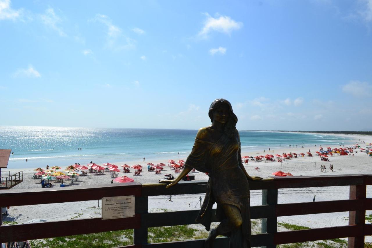 Apto Na Orla Da Praia Grande Com Piscina E Garagem Arraial do Cabo Zewnętrze zdjęcie